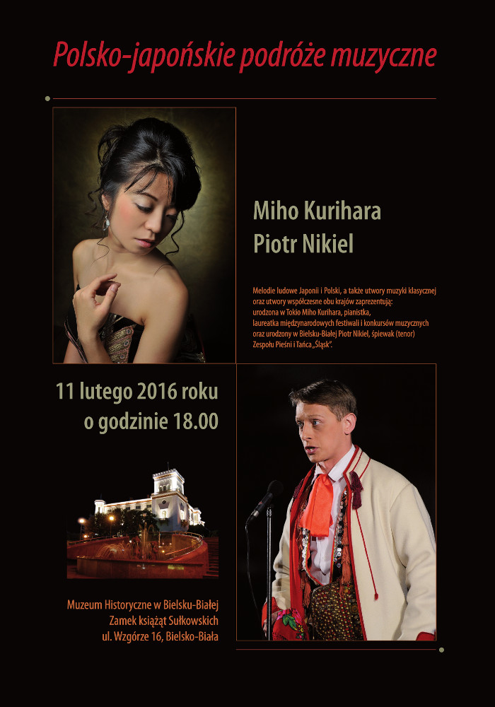 Polsko japońskie podróże muzyczne - plakat