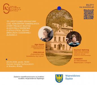 Plakat przedstawiający program wydarzenia