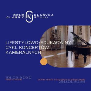 Grafika prezentująca wydarzenie oraz wykonawców