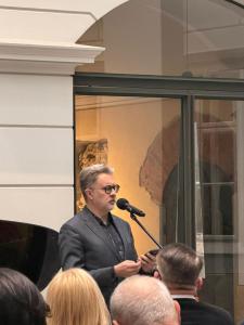 Michał Rusinek – literaturoznawca, tłumacz, wieloletni sekretarz Wisławy Szymborskiej z prelekcją pt. „Klasyka języka”.