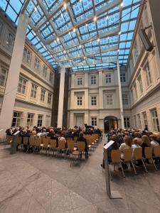 Ogólny widok atrium.