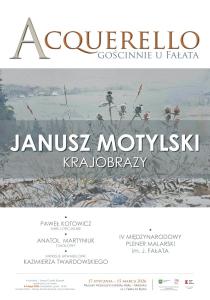 Plakat informujący o wystawie