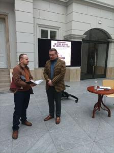 Rozmowa prelegenta na temat książki