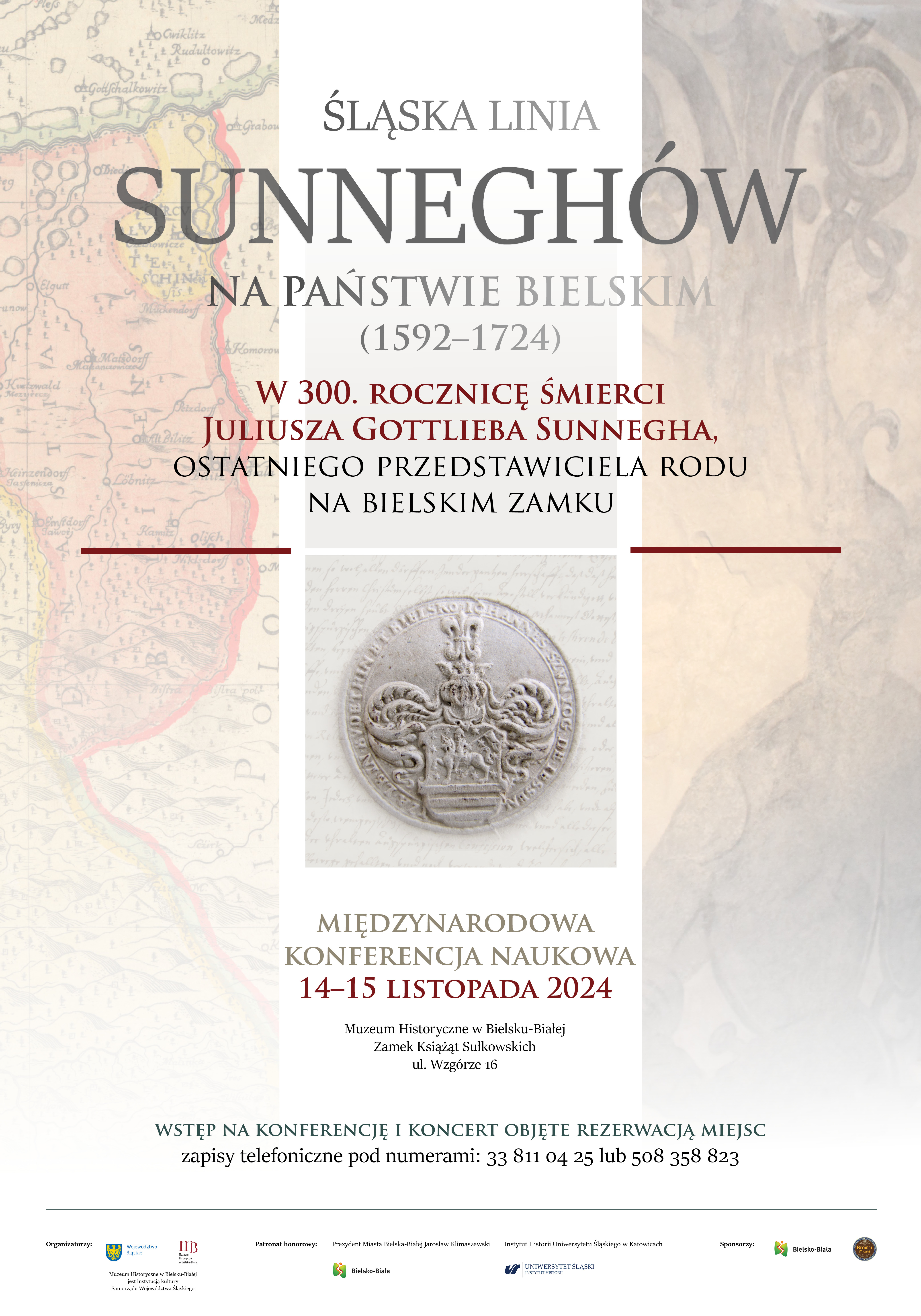 Śląska linia Sunneghów na Państwie Bielskim (1592–1724)